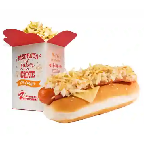 Combo Perro Caliente + Crispetas 80 Onz