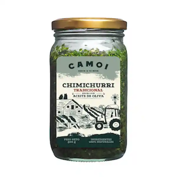 Camoi Chimichurri Artesanal Tradicional