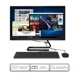 Lenovo Computador All in One 3 Intel Core i3 1005G1 4Gb 1Tb HDD