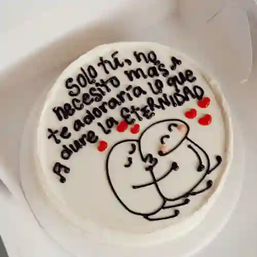 Mini Pastel - Solo Tú , No Necesito Más…