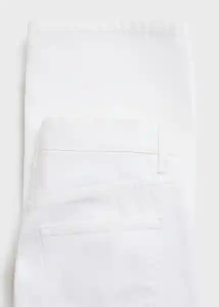 Jean Matilda Blanco Talla 38 Mujer Mango