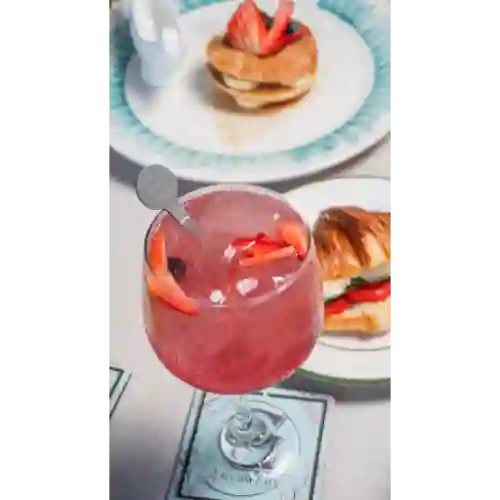 Soda de Frutos Rojos