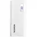 Adata Power Bank P12500Mah Usb A Doble Puerto Blanca