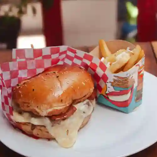 Hamburguesa Estirada