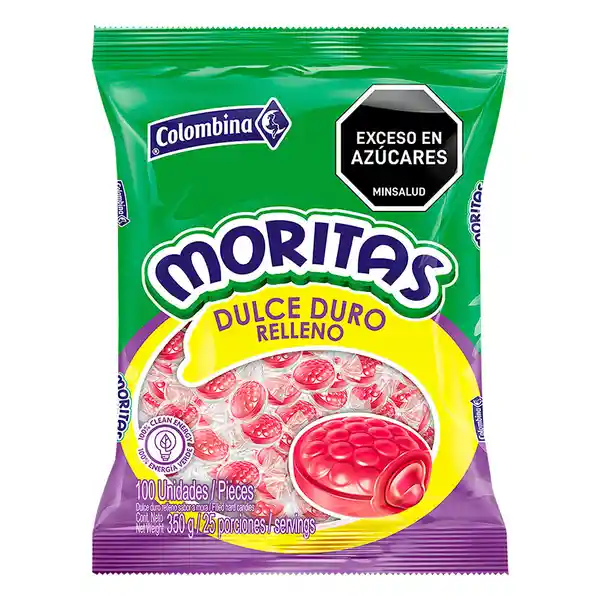 Mora Rellena 100 Und