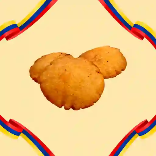 Arepa de huevo trifasica