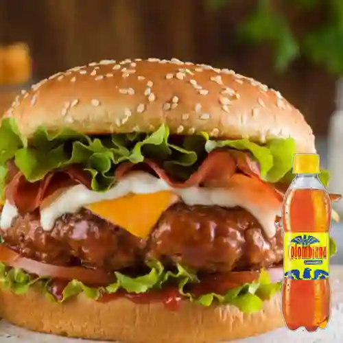 Combo Hamburguesa Clasica + Colombiana 250ml