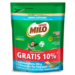 Milo Mezcla en Polvo para Preparar Bebida Sabor a Chocolate