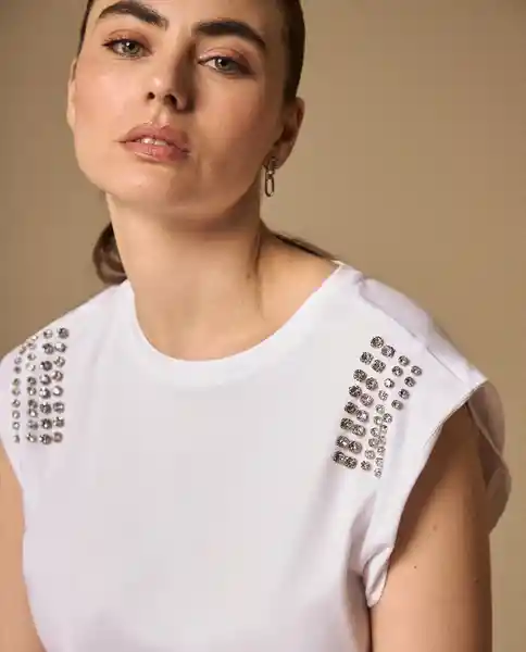 Camiseta Blanco 0 Claro Talla L 409G004 Esprit