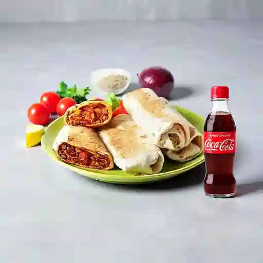 Combo Burrito Maxi + Coca-Cola Sabor Original 250 ml