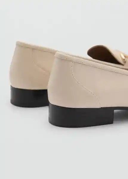Zapatos House1 Crudo Talla 39 Mujer Mango