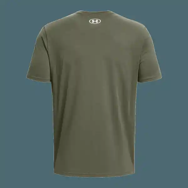 Under Armour Camiseta Camo Chest Stripe ss Verde SM 1376830-390