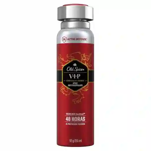 Desodorante Antitranspirante Hombre Old Spice Spray VIP 93 g