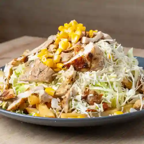 Salchipapa Pollo