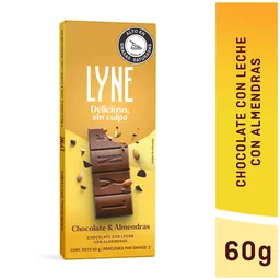 Lyne Chocolate Con Leche Con Almendras 