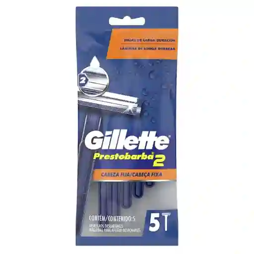 Gillette Máquina para Afeitar Prestobarba Ultragrip Desechable