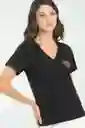 Camiseta Inspire Color Negro Talla XL Ragged