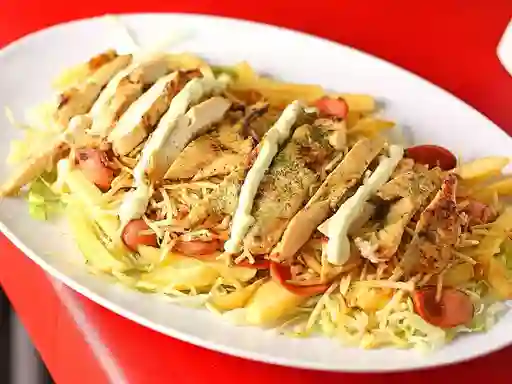 Suizipapa con Pollo