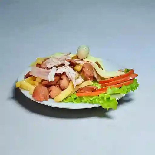 Salchipapa Especial
