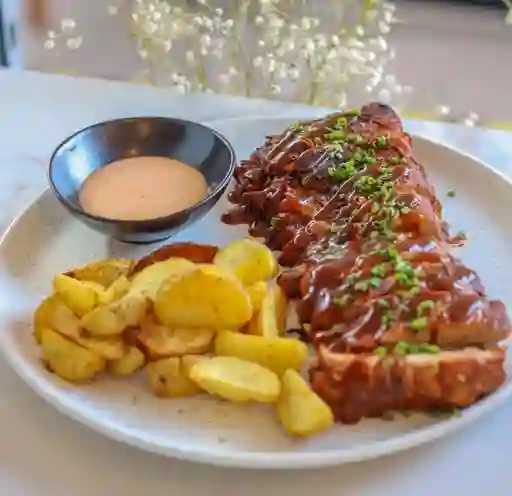 Costillas bbq (pork ribs bb)