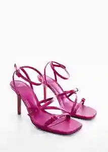 Sandalias Maya Fucsia Talla 39 Mujer Mango