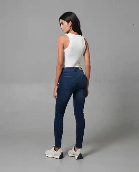Jean Mujer Azul 8 239F100_AZU174021 Rifle