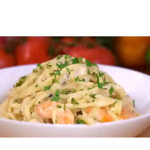 Pasta con Camarones