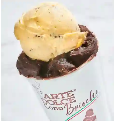 Cono Brioche Pequeño 1 Sabor