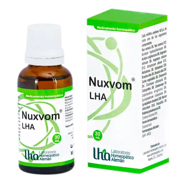 LHA Nuxvom Jarabe Homeopático