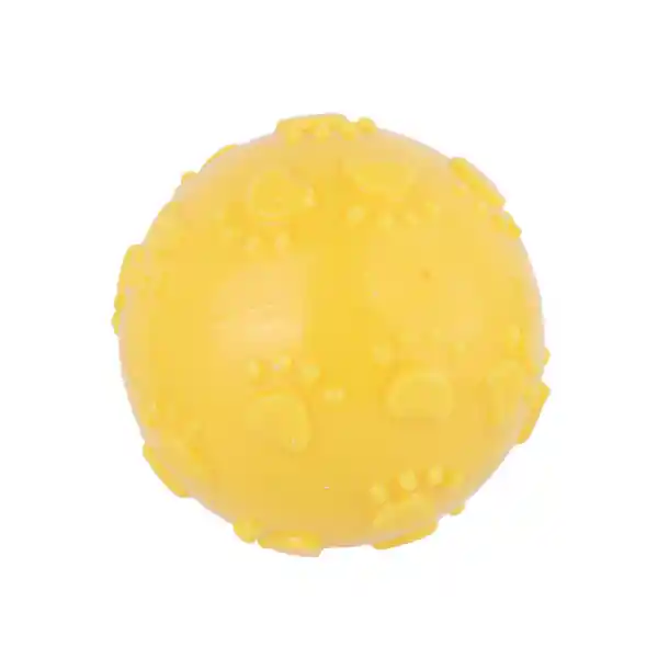 Pelota Para Mascotas de Espuma Serie Macaron Amarillo Miniso