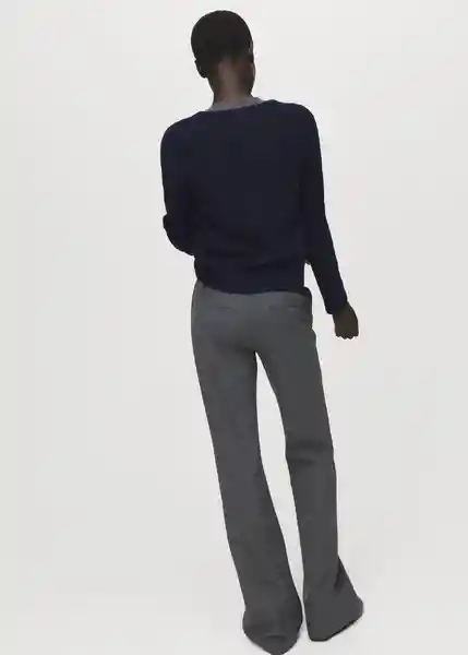 Cárdigan Marine Navy Talla S Mujer Mango