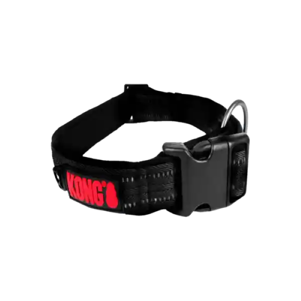 Kong Collar Para Perro Negro S