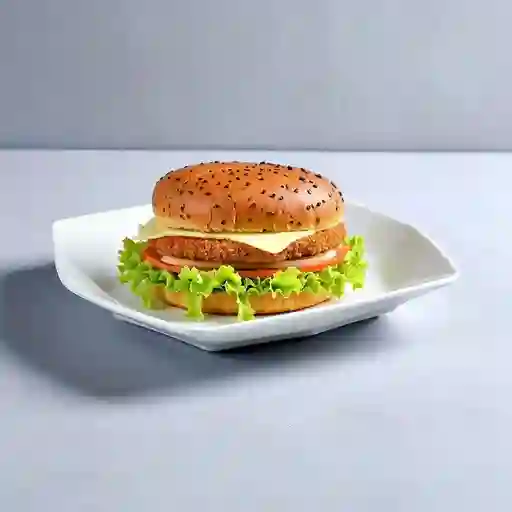 Hamburguesa Pollo Apanado