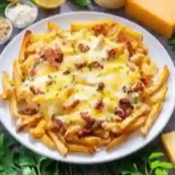 Papas Gratinadas con Tocineta