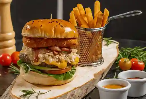 Hamburguesa Cheese And Pepper