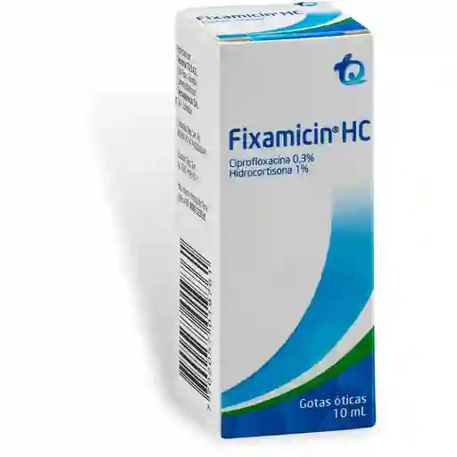 Fixamicin HC Solución en Gotas (0.3 %/ 1 %)