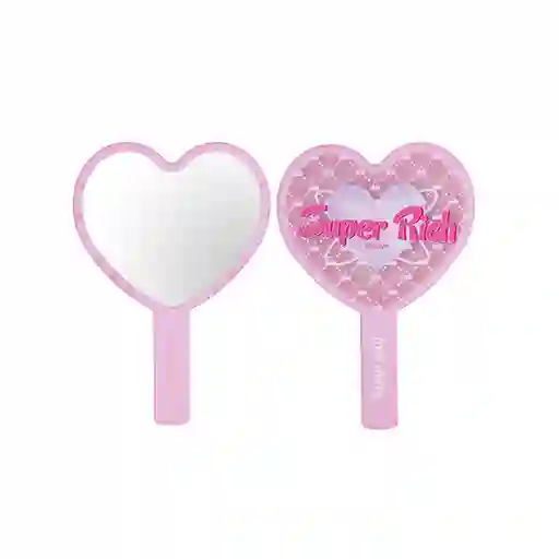 Espejo de Mano Forma Corazón Serie Cherry Valentine Miniso