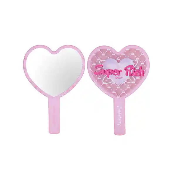 Espejo de Mano Forma Corazón Serie Cherry Valentine Miniso