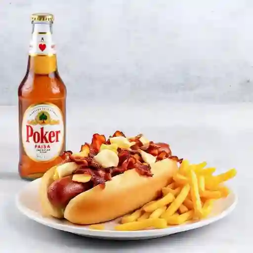 Combo la Perra Biarticulada + Cerveza