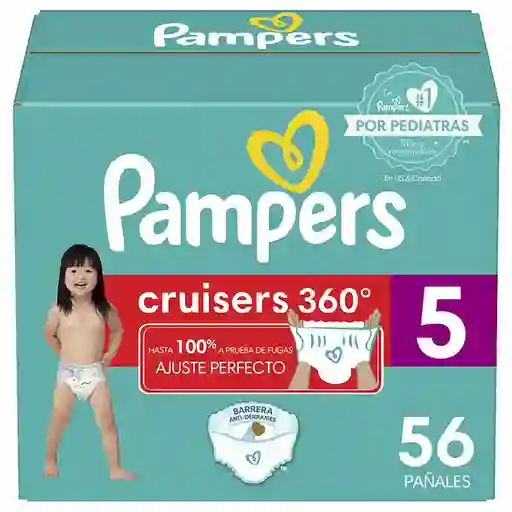 Pampers Cruisers 360 Pañales Talla 5 56U