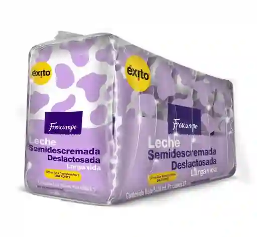 Frescampo Pack Leche Uht Semi Deslactosada
