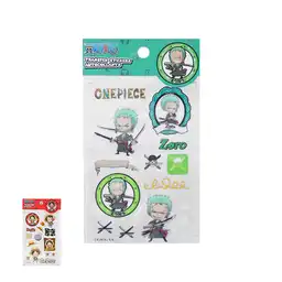 Sticker Zoro y Luffy Serie One Piece Miniso