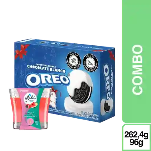 Combo Glade Vela Moras Sand + Oreo Sandwich 262 g