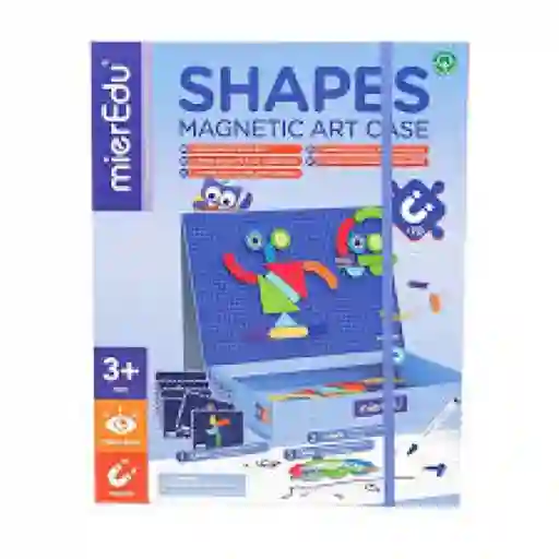Mieredu Estuche de Arte Magnético de Formas