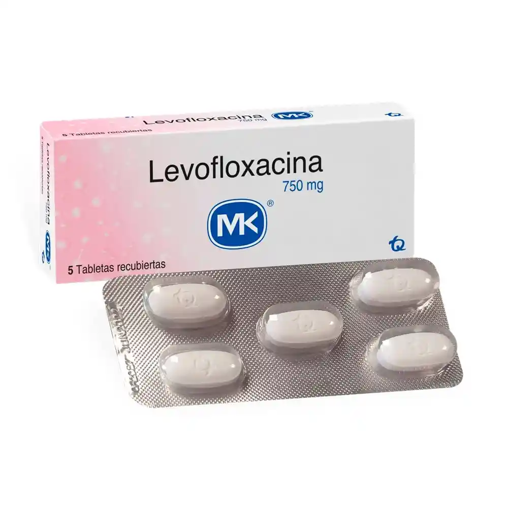 Mk Antibiótico (750 mg) 5 Tabletas