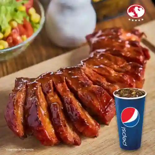 Combo Costilla Bbq + Bebida