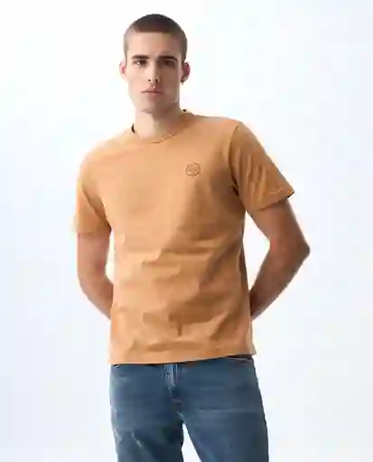 Camiseta Hombre Café Talla L 841G021_CAF161336 Americanino