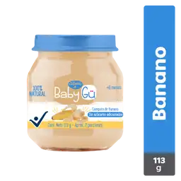  Baby Gü Compota Alpina Sabor Banano