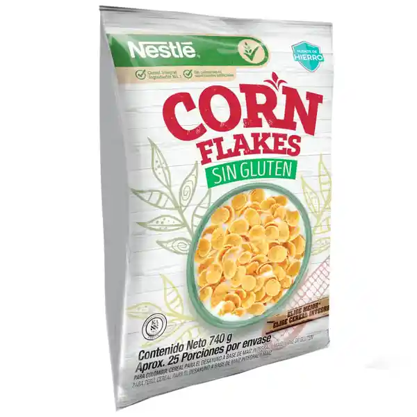 Nestlé Corn Flakes Cereal Sin Gluten 740 g