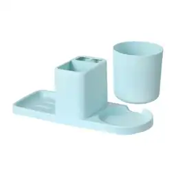 Miniso Taza Portacepillos De Dientes Para Una Persona Azul